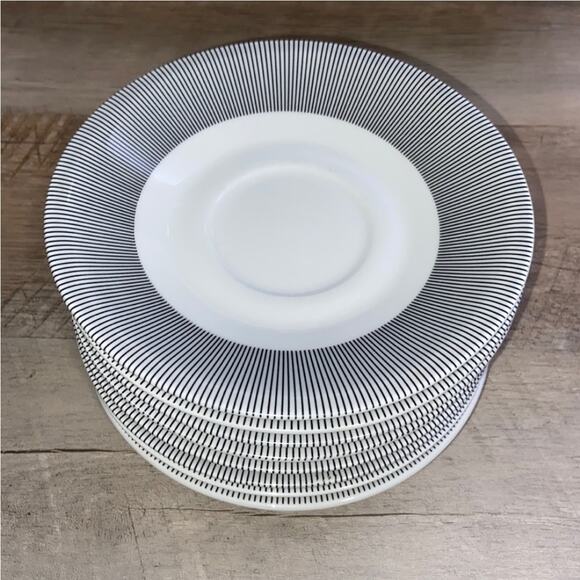 Pier 1 Metro Line Saucers, Set of 8 - Picture 2 of 4